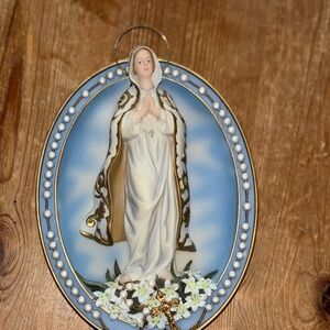 Vintage Bradford Exchange Our Lady of Fatima Plate | 1996 First Issue
